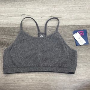 NWT Gray Gap Girls XXL Sports Bra